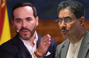 Abelardo de la Espriella e Iván Cepeda