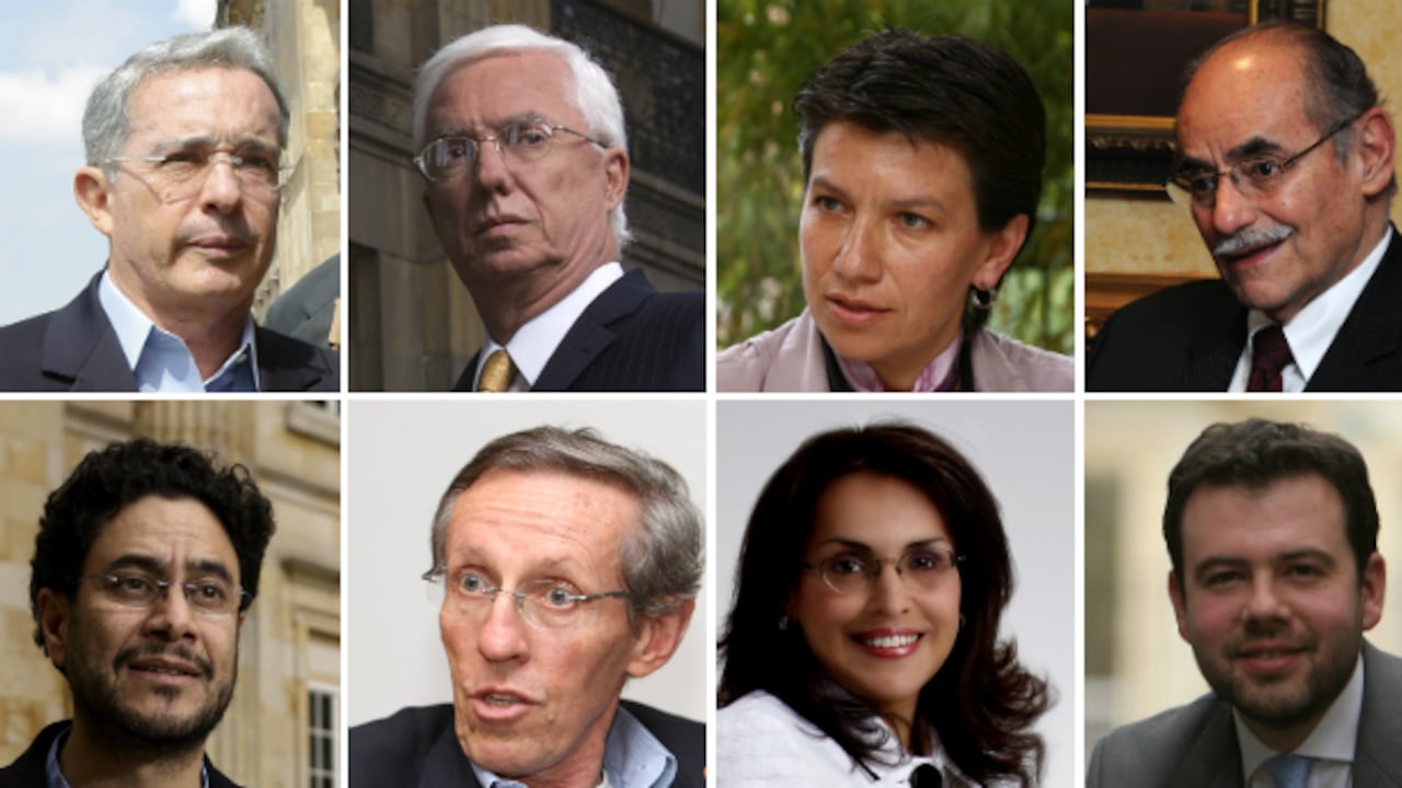 Álvaro Uribe, Jorge Robledo, Claudia López, Horacio Serpa, Iván Cepeda, Antonio Navarro, Viviane Morales y Carlos Fernando Galán son algunos de los pesos pesados que llegan al Congreso.