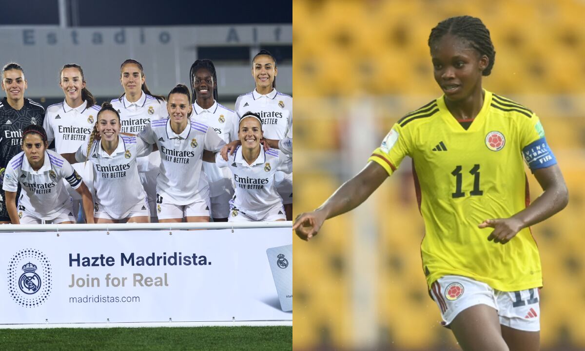 Real Madrid femenino, Linda Caicedo. Foto: Getty Images/Diego Souto/Quality Sport Images//Getty Images/Masashi Hara - FIFA/FIFA