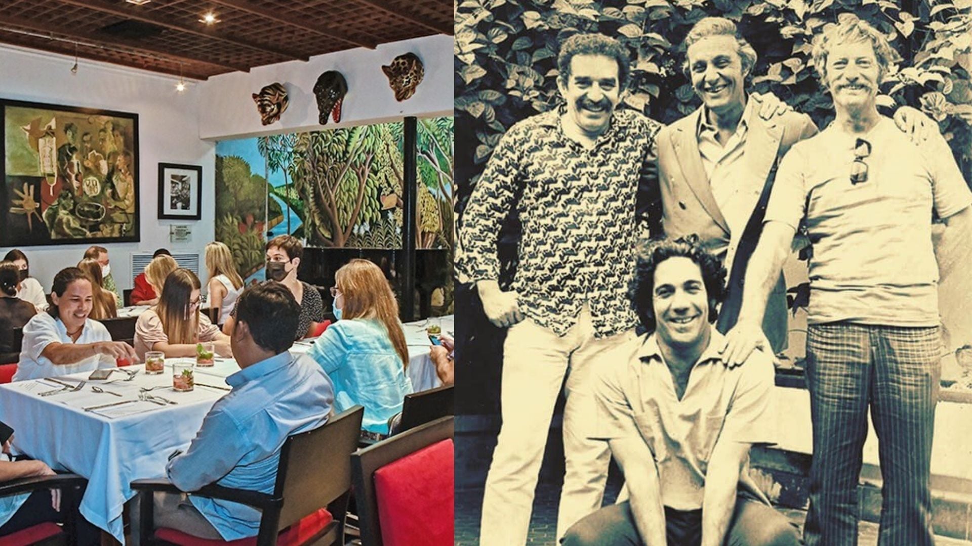 El restaurante donde nació el popular Grupo de Barranquilla.