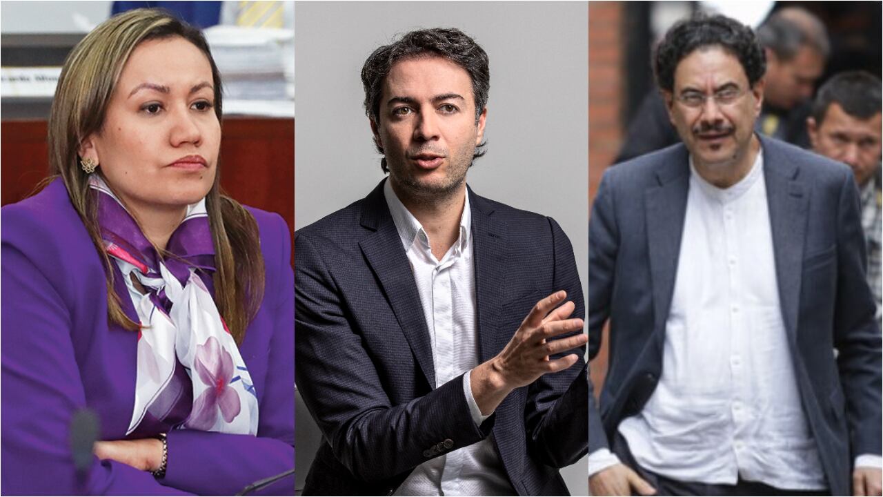 Carolina Corcho, Daniel Quintero e Iván Cepeda