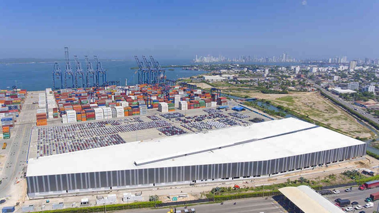 Nuevo Centro de Distribución Logístico Internacional del Grupo Puerto de Cartagena.