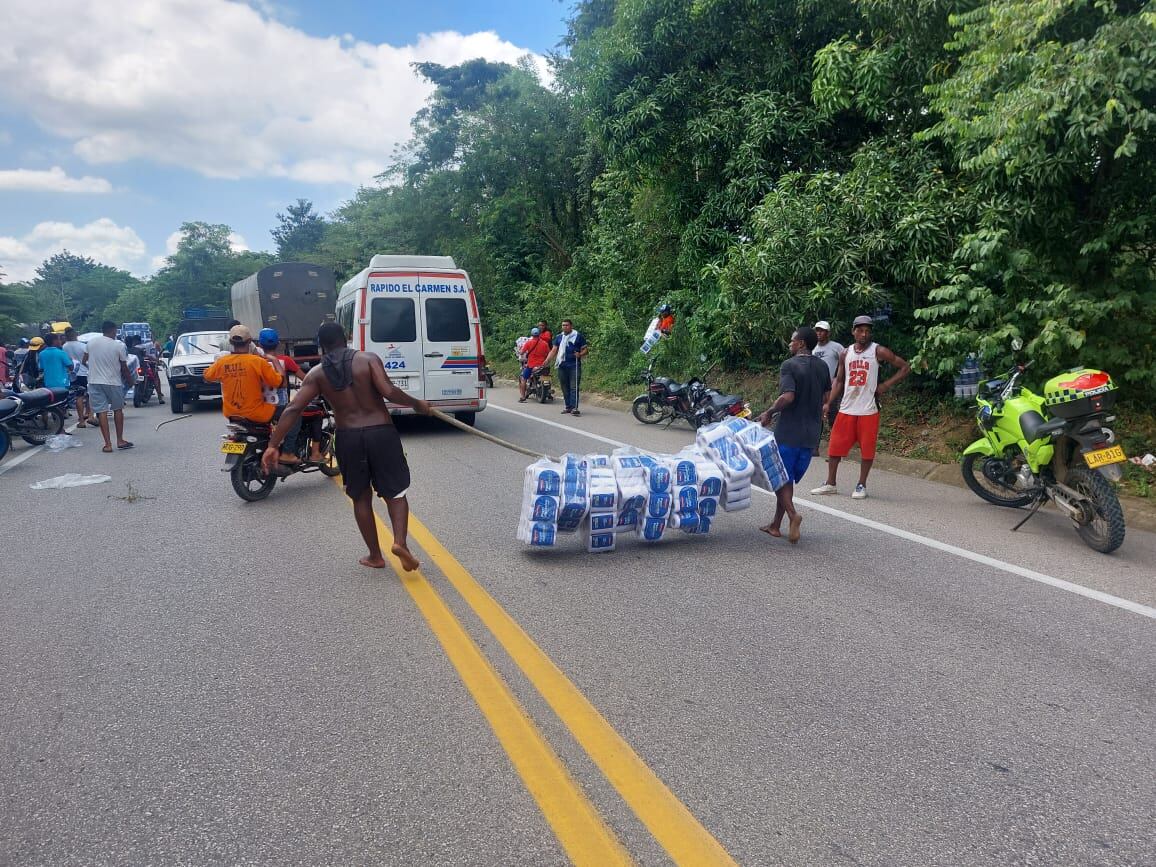 Accidente de tránsito en Bolívar
