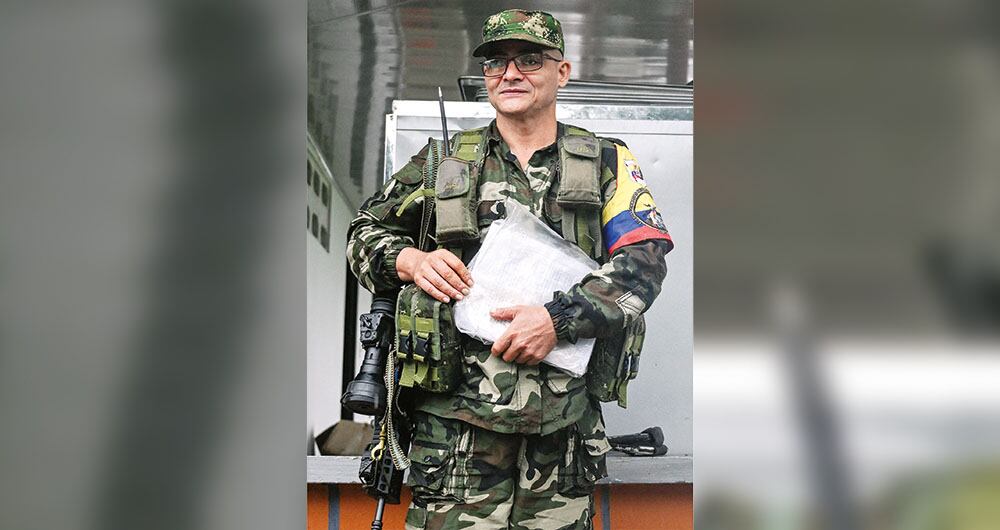 Farc de 'Iván Mordisco'. 