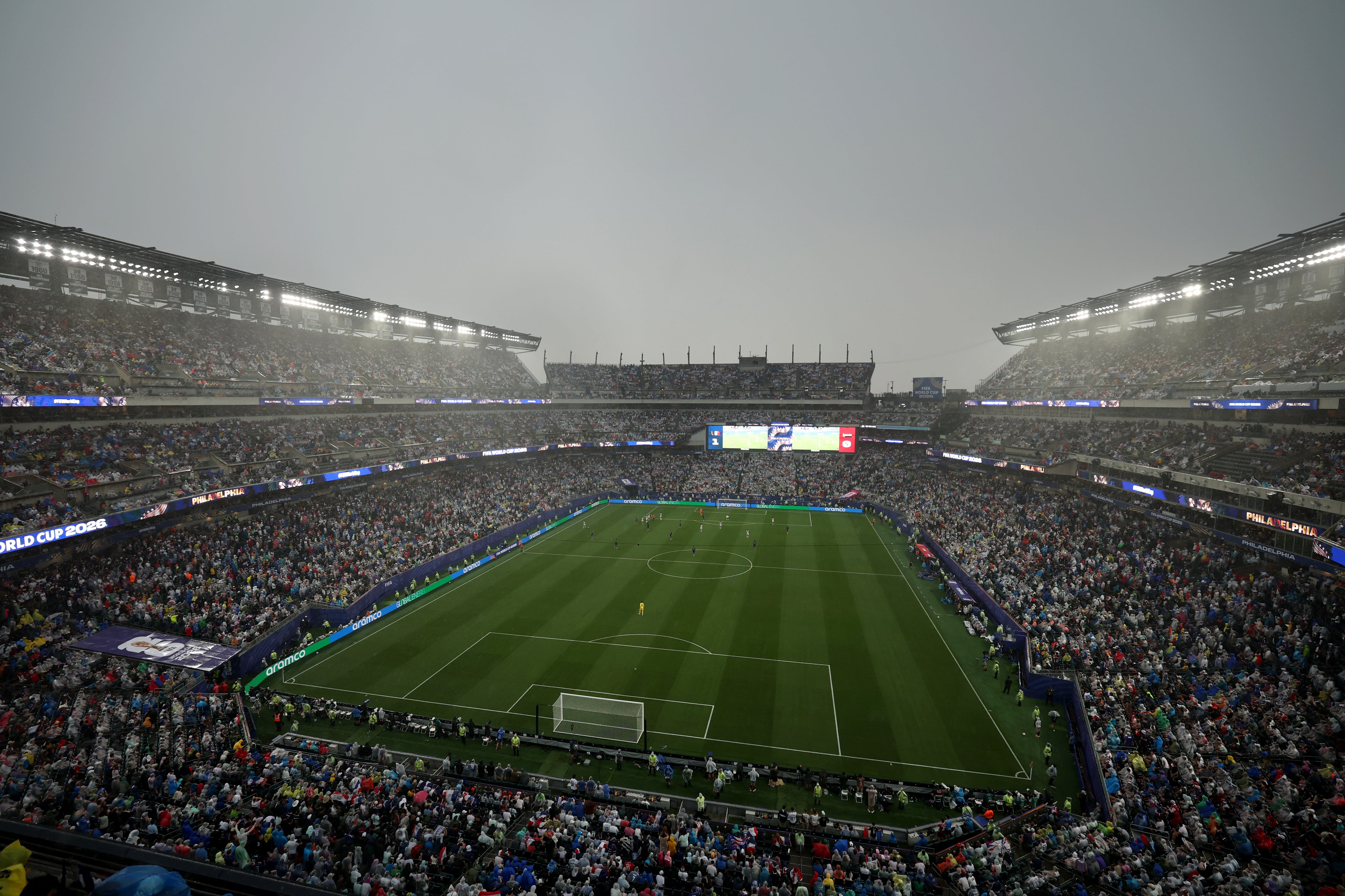 Estadio de Filadelfia en Francia vs. Irak
