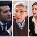 Ingrid Betancourt, Jaime Felipe Lozada, Sigifredo López y Sofía Gaviria.