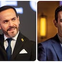 El presidente de Colombia, Abelardo De La Espriella, y el empresario David Vélez.