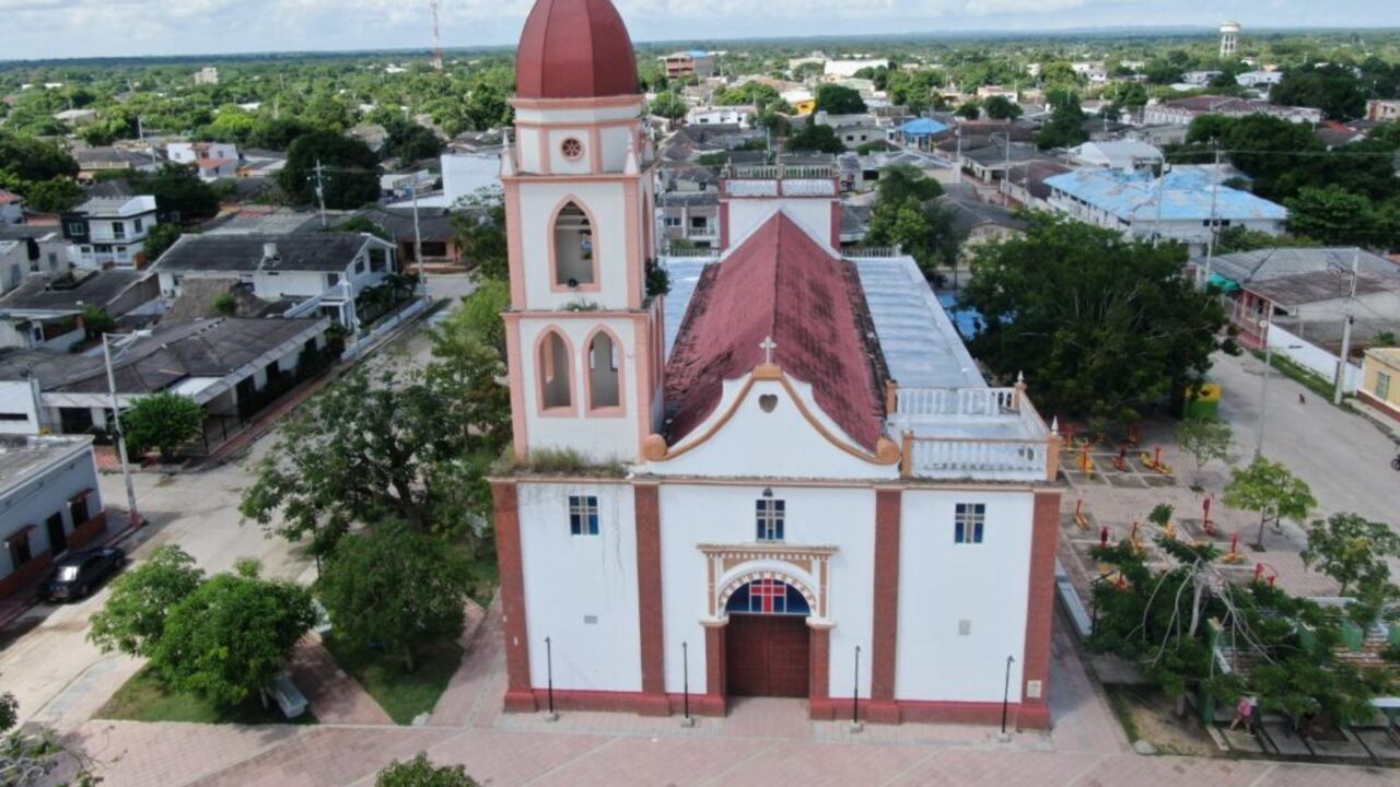 Municipio de Sabanagrande, en Atlántico, donde se registró el retén ilegal.
