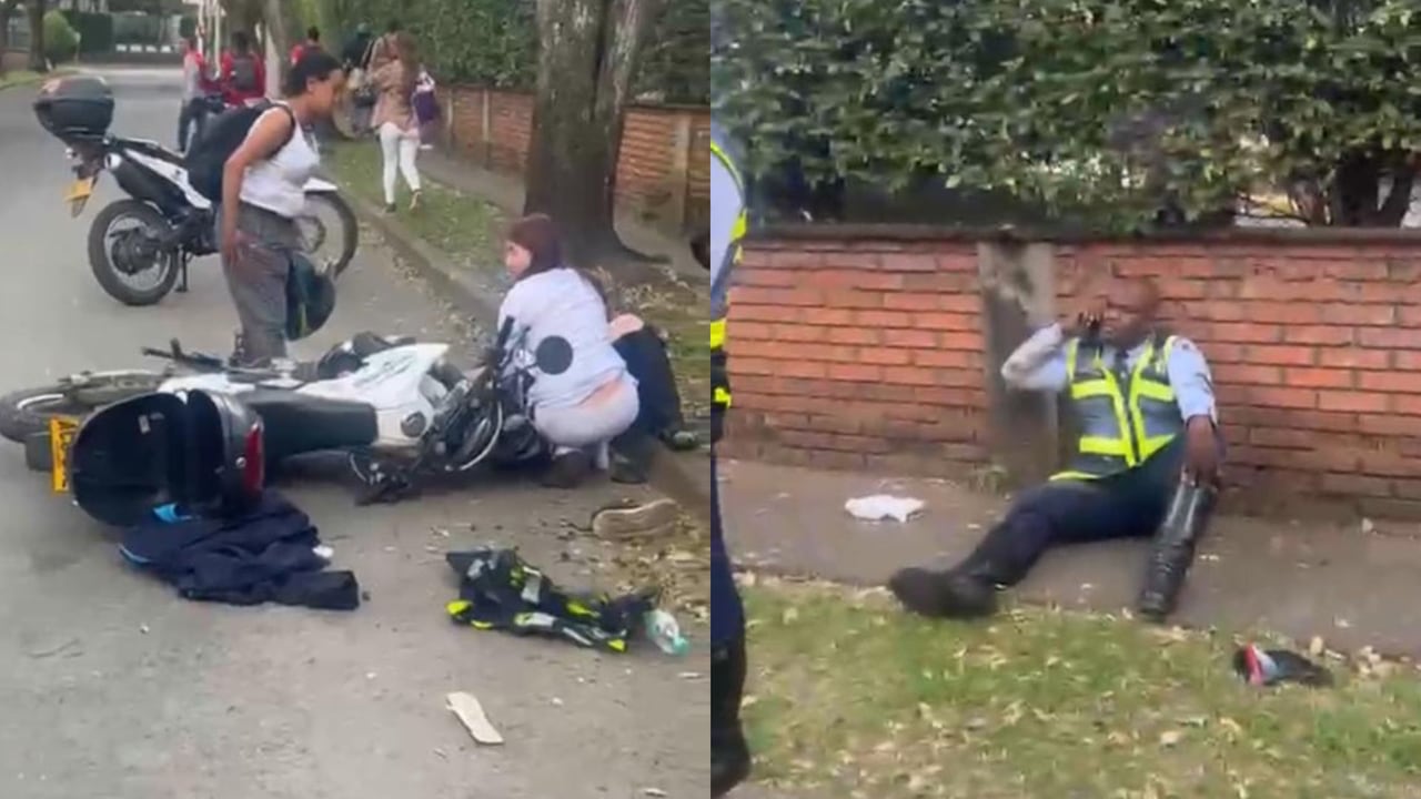 Nuevo caso de intolerancia en Cali; agente de tránsito habría pateado a un motociclista tras no detenerse en un control