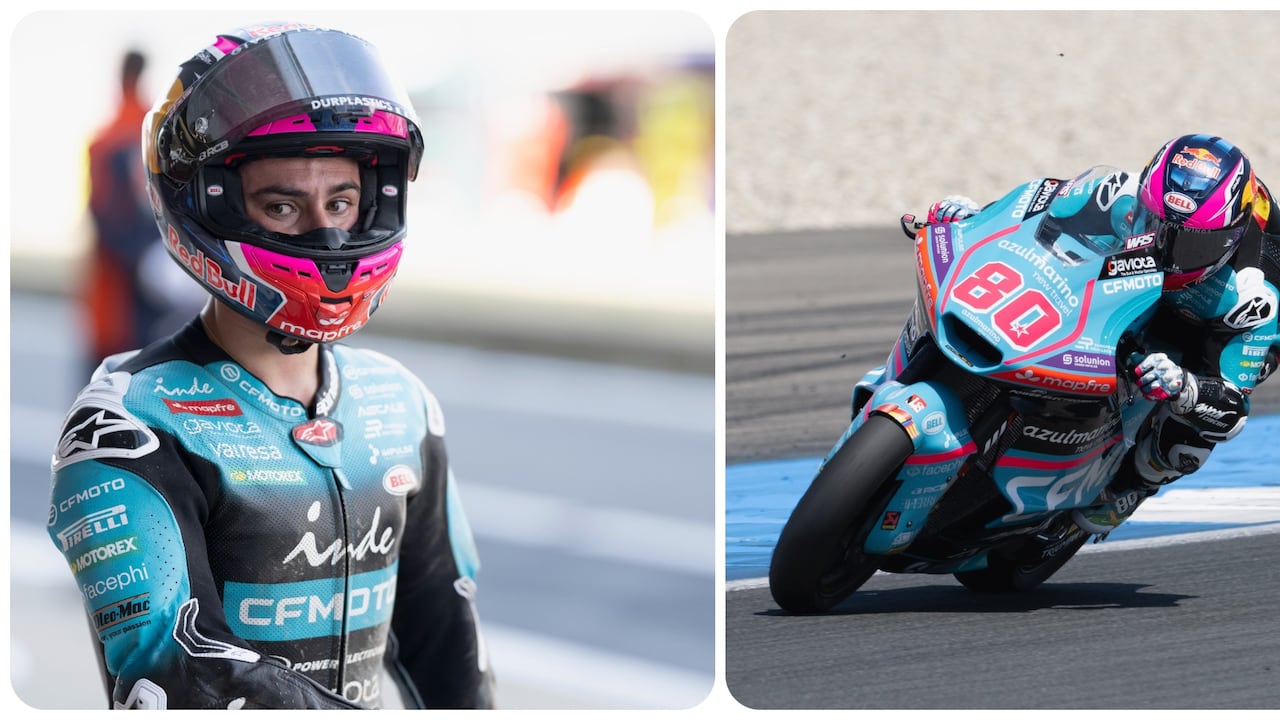 David Alonso tuvo un complicado Gran Premio de Gran Bretaña y finalizó en la posición 21 de Moto2.