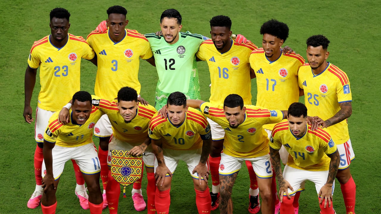 La nómina de la Selección Colombia en el Mundial 2026.