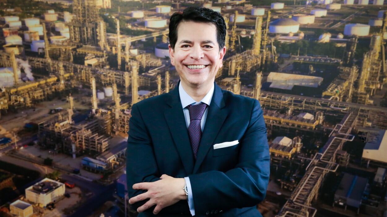 Herman Galán, presidente de la Refinería de Cartagena.