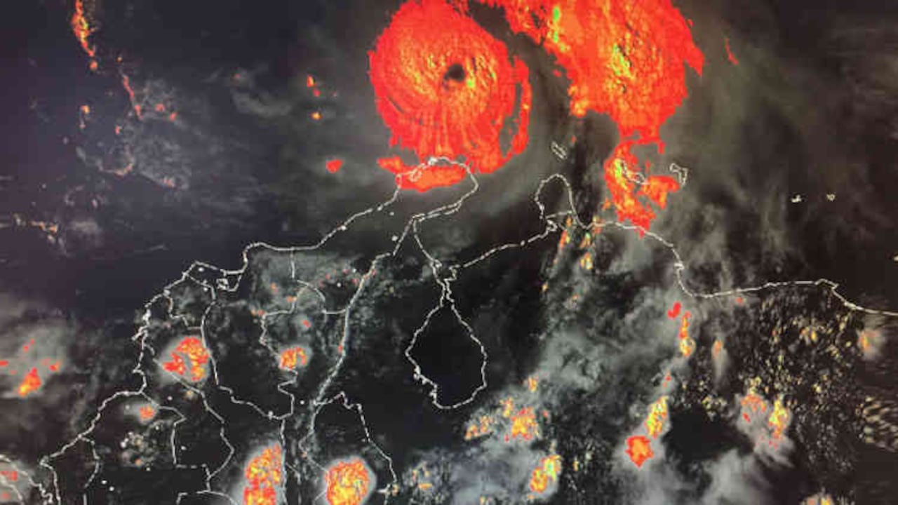 El Ideam aseguró que el huracán se encuentra más cerca de la península de La Guajira.