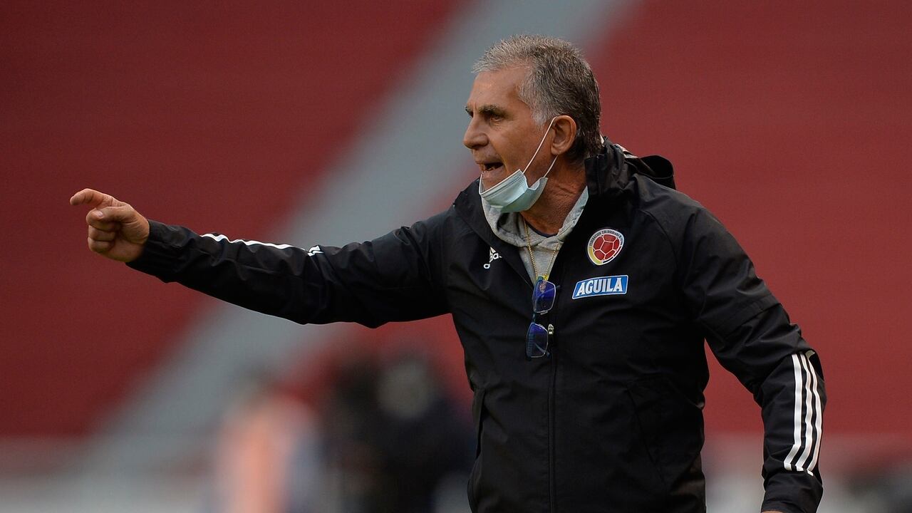 El técnico Carlos Queiroz no tuvo su mejor paso por Colombia.