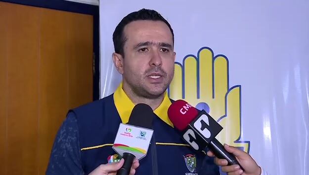 Francisco Javier Tenorio Lara,  secretario de Gestión del Riesgo del Valle del Cauca.