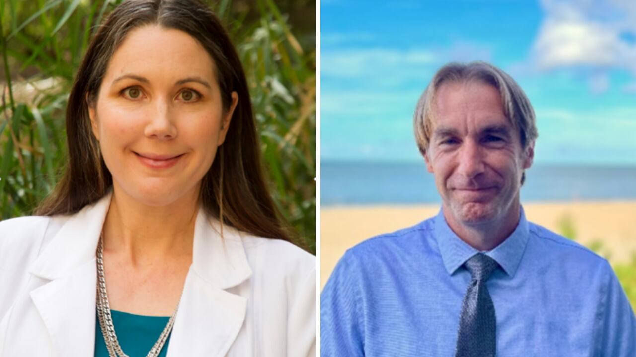 Alyssa Shannon y Ross Brockwell, tripulantes de la misión CHAPEA.