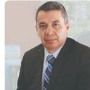 El puente colapsado sobre el río La Vieja y William Fernando Camargo, presidente de la ANI.