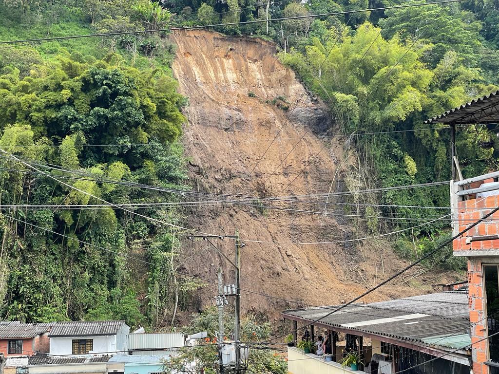 Deslizamiento en Pereira