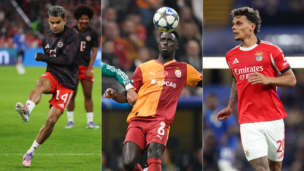 Fecha 3 de Champions League 2025/26 tendrán en acción a Luis Díaz, Davinson Sánchez y Richard Ríos