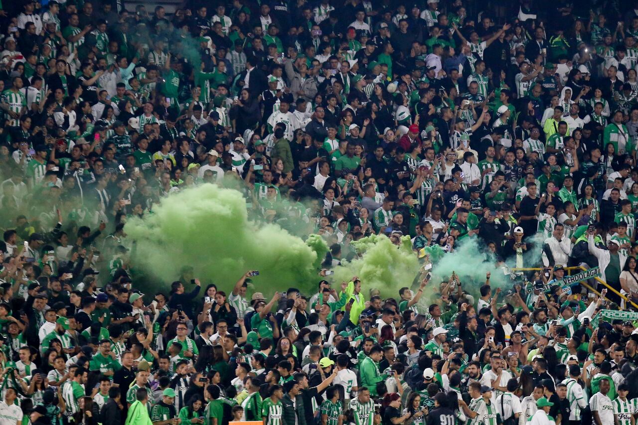 Bogotá. Marzo 04 de 2025. Fortaleza CEIF enfrenta a Atlético Nacional, por encuentro válido de la Liga BetPlay I 2025 de la fecha 7, en el estadio Nemesio Camacho El Campin. (Colprensa - Lina Gasca).