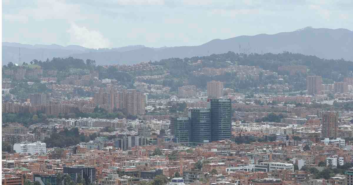 Polvo del Sahara en Bogotá.