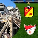 Pereira, Millonarios y Medellín fueron de los primeros equipos en pronunciarse tras el terremoto en Colombia.