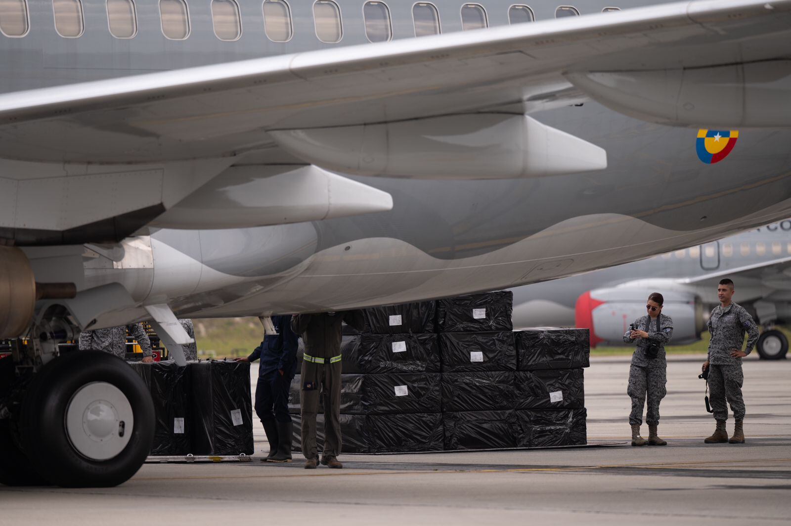 Ayuda humanitaria de Colombia a la Franja de Gaza.