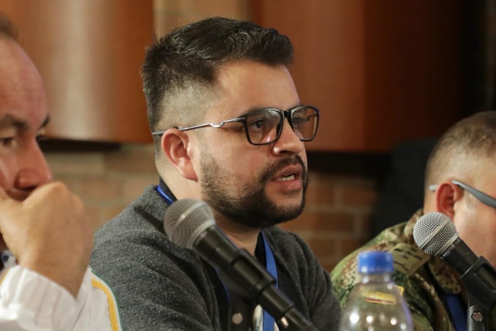 Olmes Johan Duque, policía, fue secuestrado en el 2005.