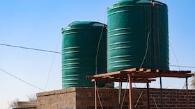 Tanque del agua.