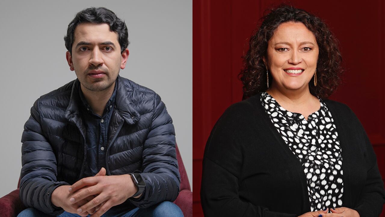 Daniel Briceño y Angélica Lozano.