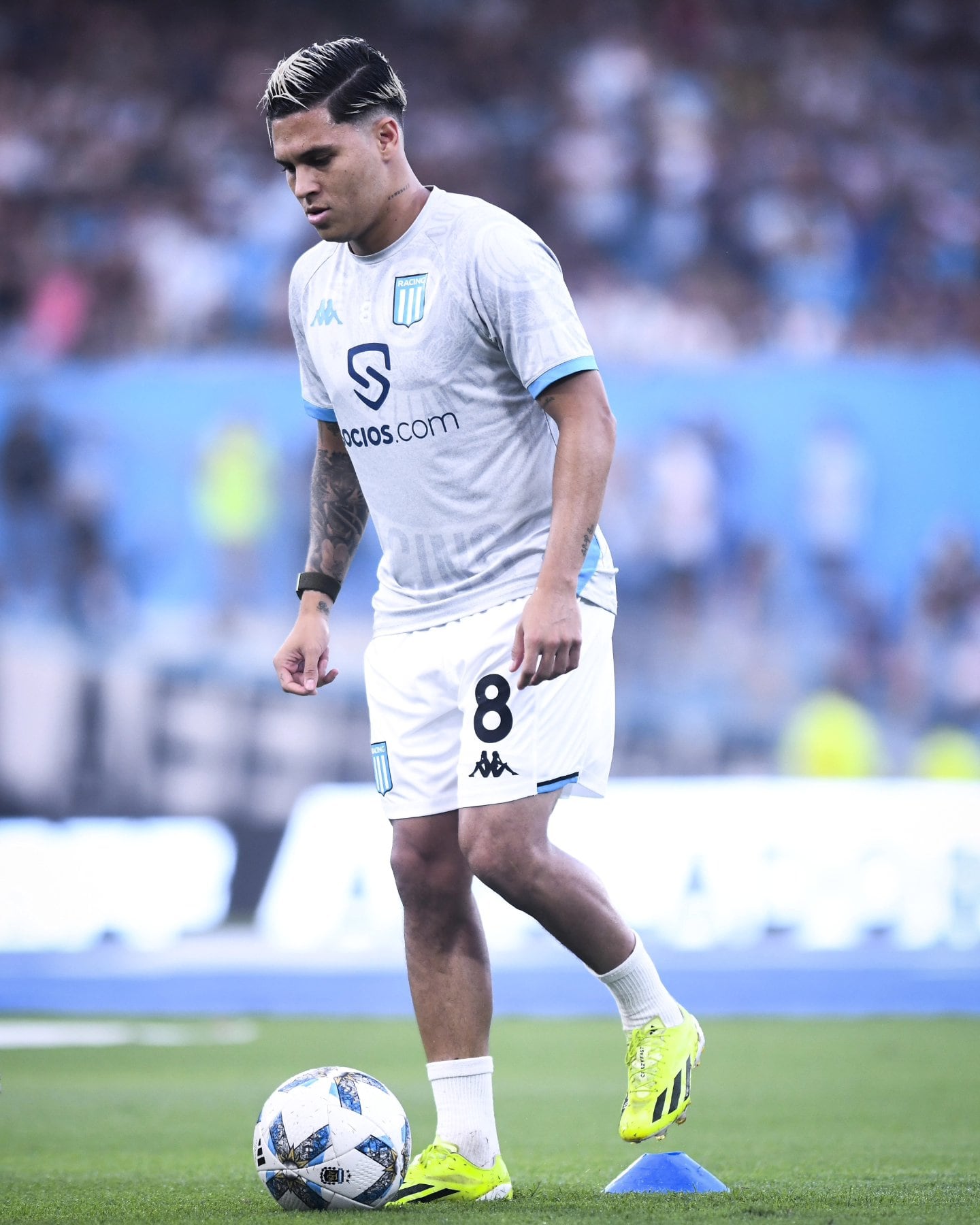 Juan Fernando Quintero, jugador de Racing Club