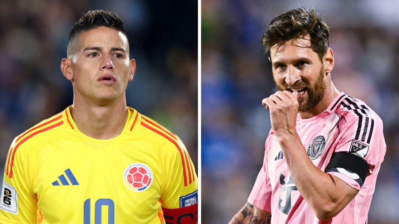 James Rodríguez se volverá a enfrentar contra Lionel Messi