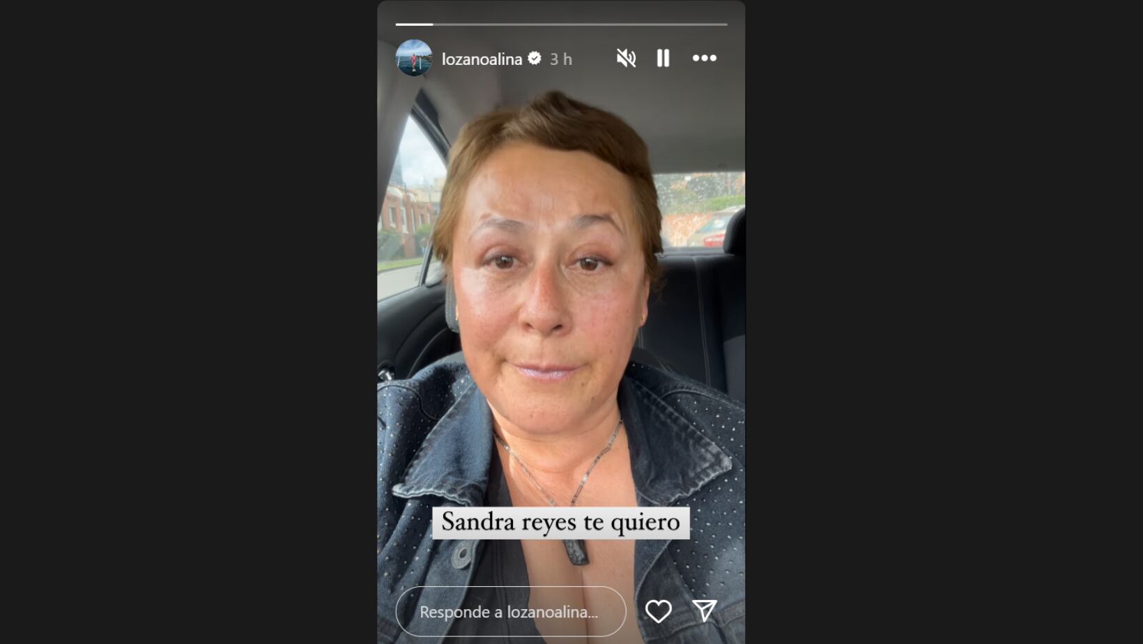 Alina Lozano publica conmovedor mensaje ante la muerte de Sandra Reyes