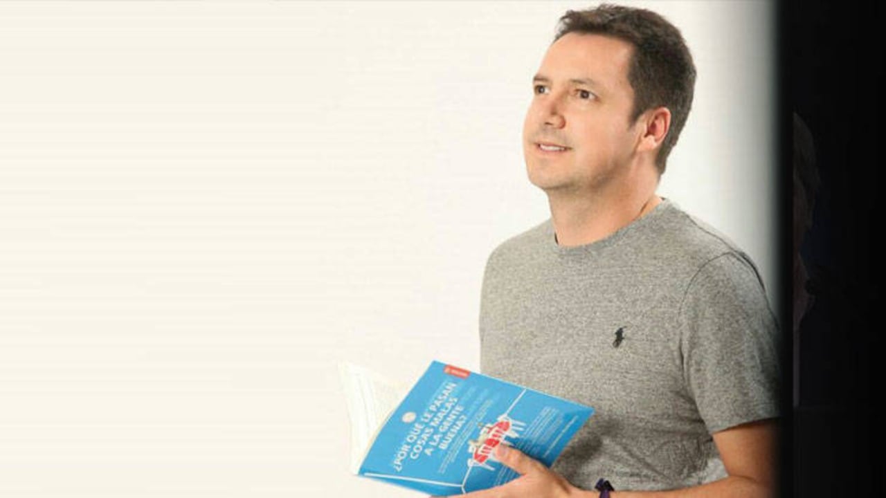Iván Gutiérrez, autor del libro “¿Por qué le pasan cosas malas a la gente buena?”.