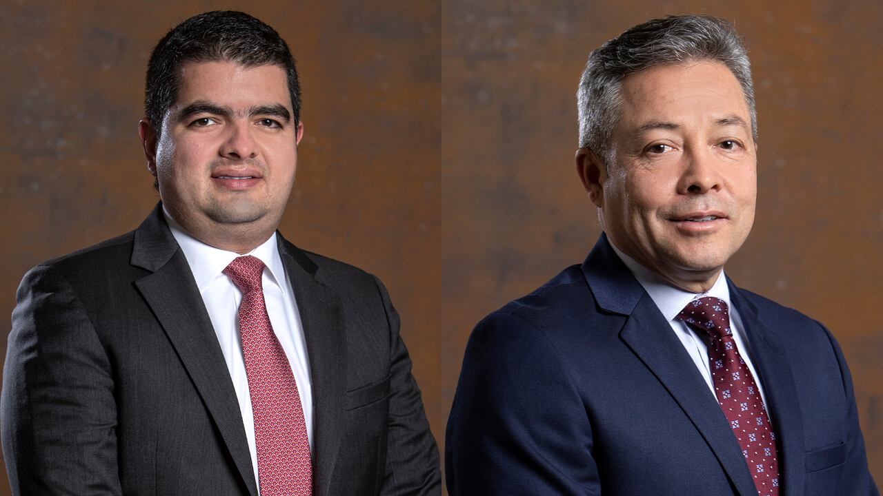 Julián Bedoya y Luciano Grisales.