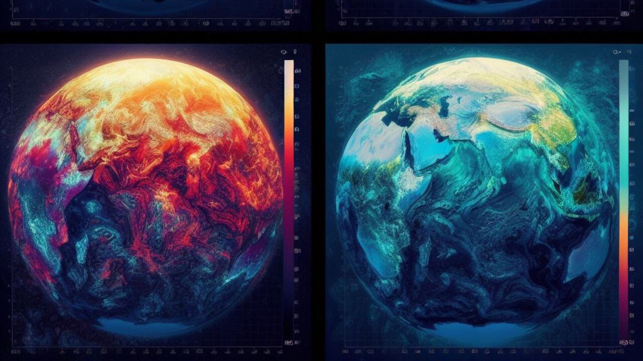 Los océanos han experimentado un cambio en su color, debido al calentamiento global.