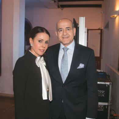 Patricia Tascón y Munir Falah.