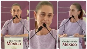 Claudia Sheinbaum durante el evento público