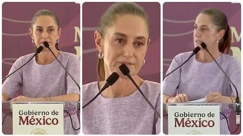 Claudia Sheinbaum durante el evento público