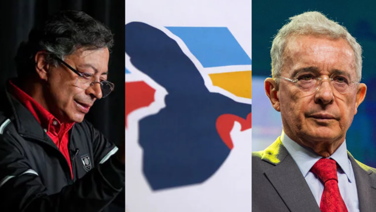 Gustavo Petro, Centro Democrático y Álvaro Uribe.