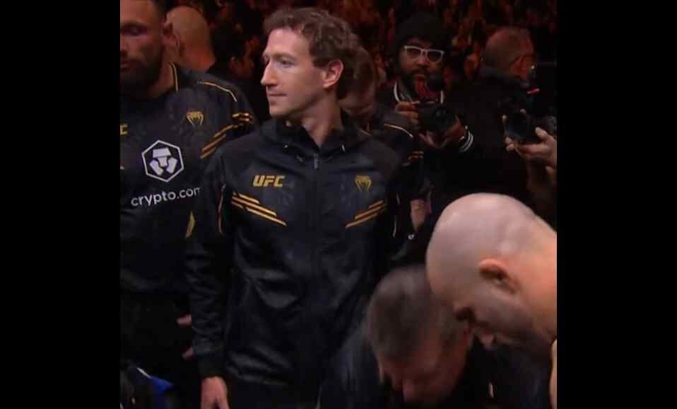 Mark Zuckerberg fue ignorado en una pelea de UFC