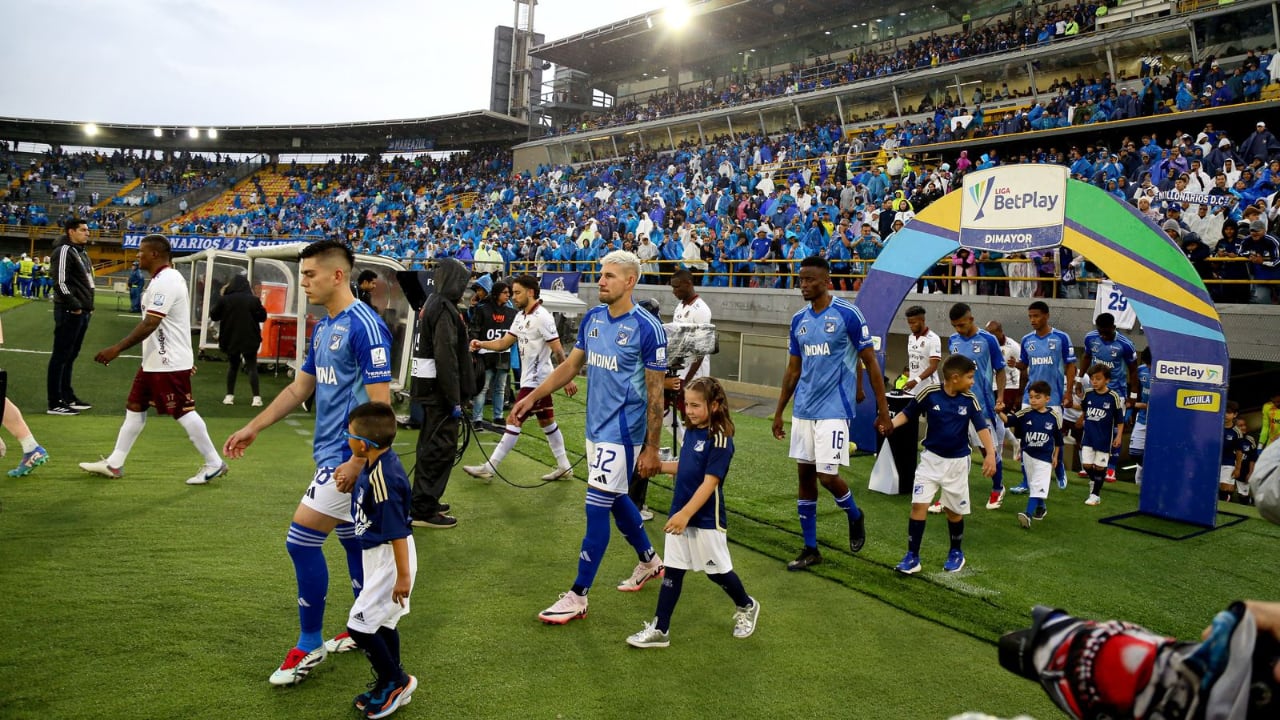 Millonarios vs. Tolima, juego disputado en Bogotá