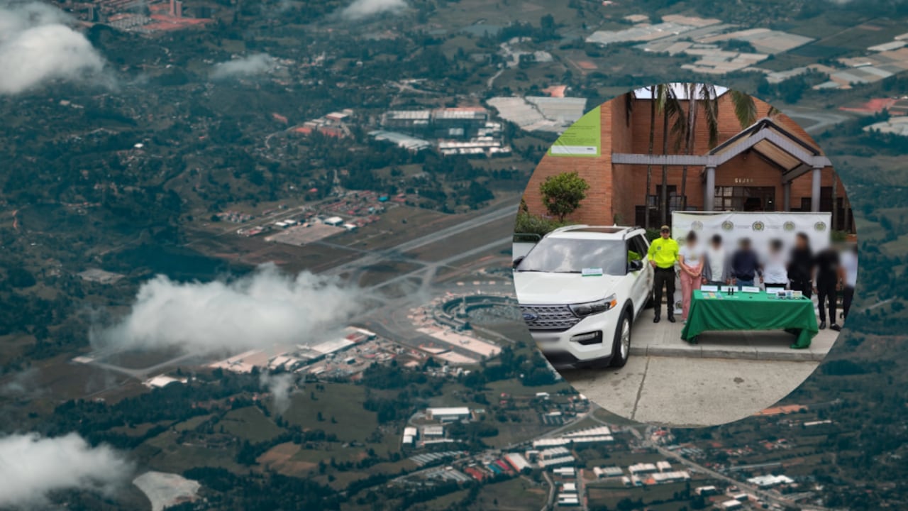Banda de ladrones operaba en el aeropuerto de Rionegro.