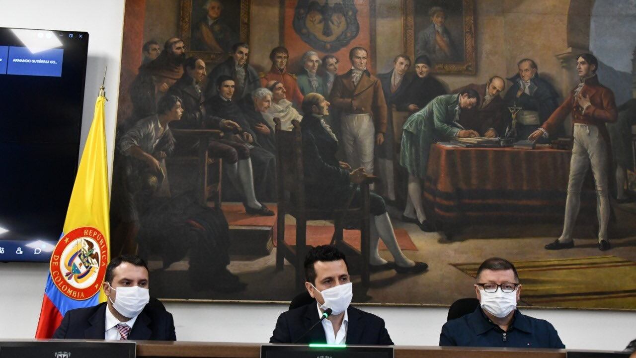 Nueva Mesa Directiva de la Comisión de Gobierno del Concejo de Bogotá.