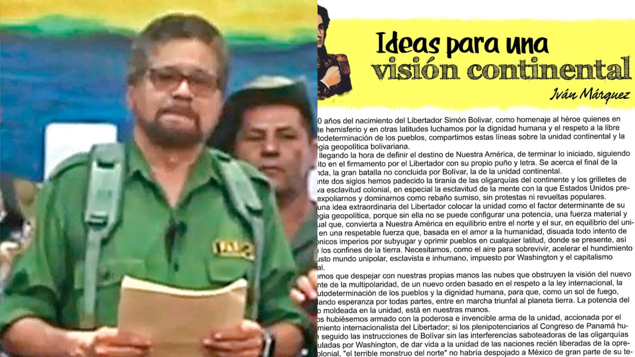 Publican escrito con firma de Iván Márquez en página web de la Segunda Marquetalia.