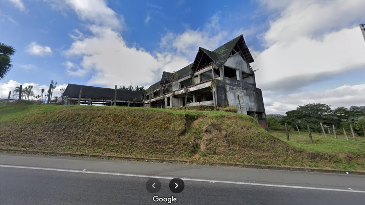 Así se ve ahora la Posada Alemana del excapo del cartel de Medellín.