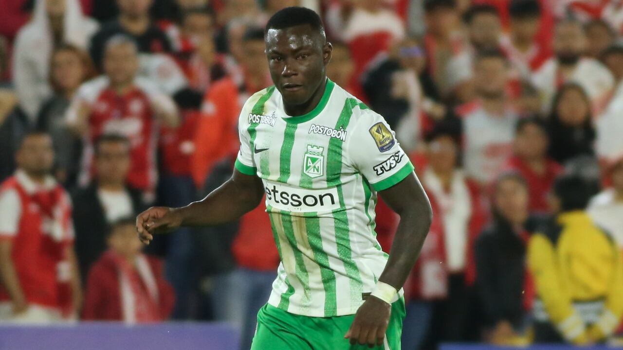 Marino Hinestroza, figura de Atlético Nacional.