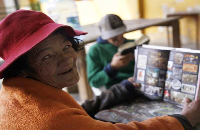 Esperanza Pacheco tiene 62 años y cuarenta viviendo en la calle, su sueño es tener una casita.