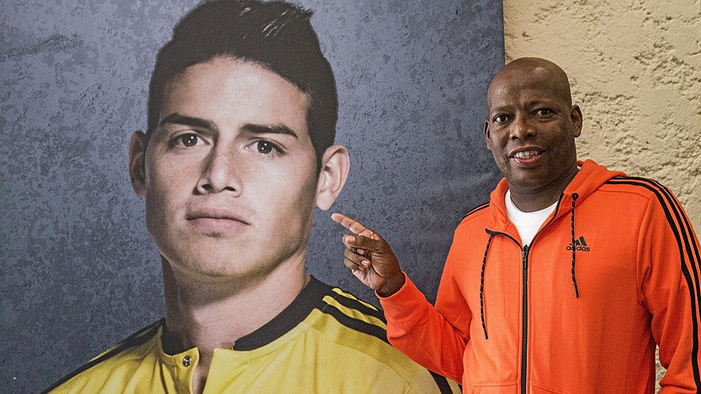 Faustino Asprilla y James Rodríguez.