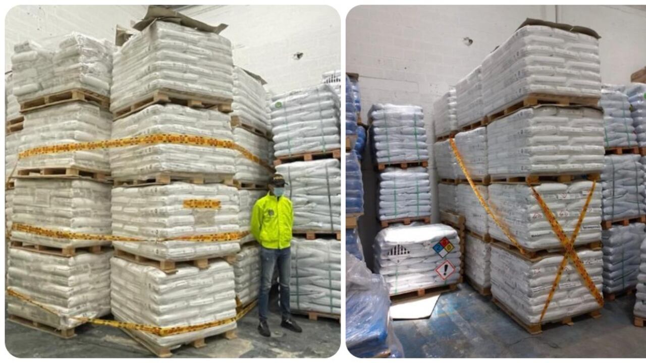 Aquí las 58 toneladas de químicos que no tenían permiso para almacenarse en una fábrica de Antioquia.